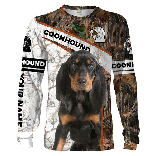Black and Tan Coonhound Coon Hunter Custom Name 3D Full Printing Shirts, Hoodie, Sweatshirt - Hunting Gift Ideas FSD1953