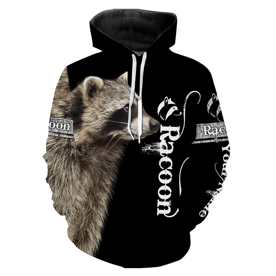 Personalized Racoon Coon 3D All over print T-shirt, Hoodie, Long sleeve for Men, Women and Kid Personalized gifts FSD2089