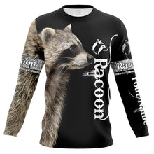 Load image into Gallery viewer, Personalized Racoon Coon 3D All over print T-shirt, Hoodie, Long sleeve for Men, Women and Kid Personalized gifts FSD2089