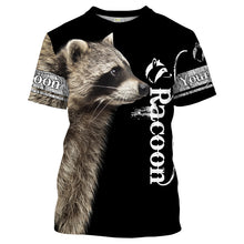 Load image into Gallery viewer, Personalized Racoon Coon 3D All over print T-shirt, Hoodie, Long sleeve for Men, Women and Kid Personalized gifts FSD2089