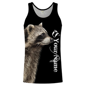 Personalized Racoon Coon 3D All over print T-shirt, Hoodie, Long sleeve for Men, Women and Kid Personalized gifts FSD2089