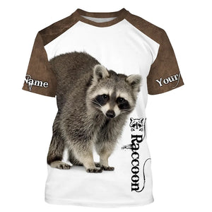 Raccoon Custom Name 3D all over printed Shirts for Men, women and Kid - Personalized gifts FSD3890