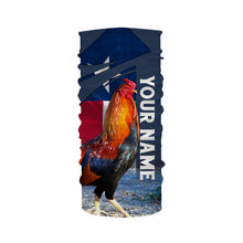 Load image into Gallery viewer, Rooster Texas Flag Custom Name 3D All Over Printed Shirts, Hoodie - Rooster Lovers Gifts Idea FSD2613