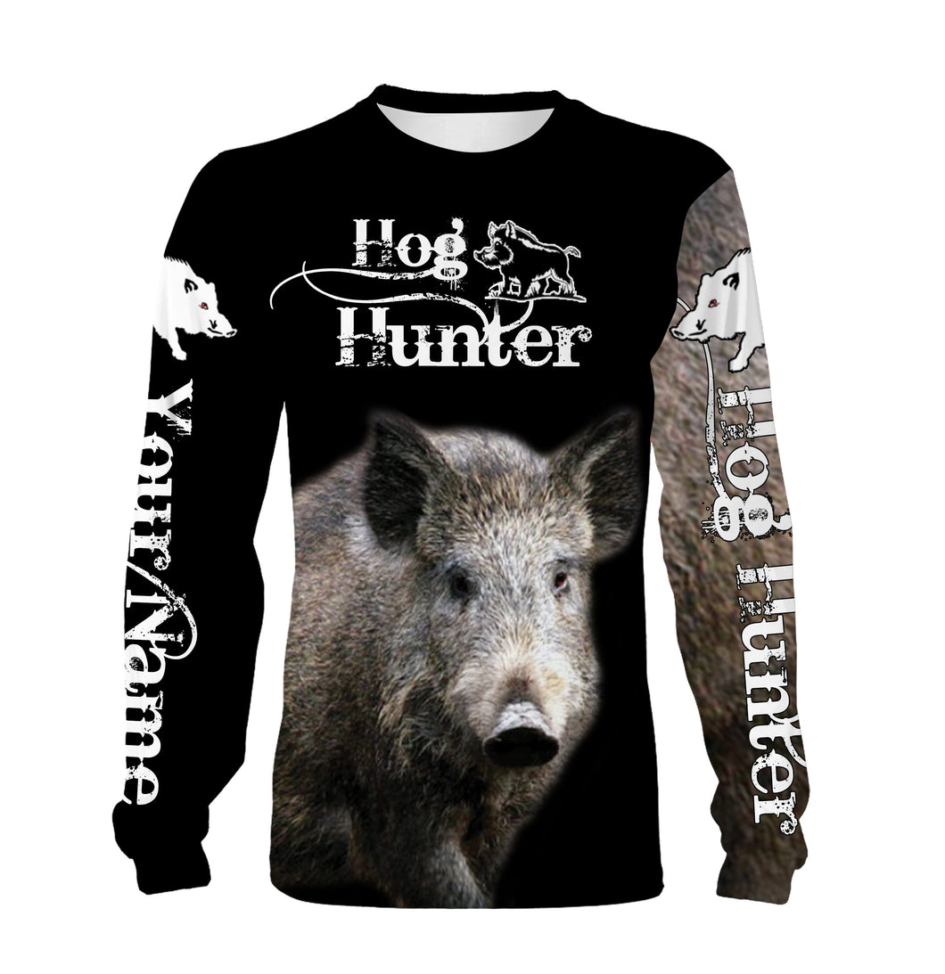 Feral Hog hunting Custom Name 3D All over print T-shirt, Long sleeve, Hoodie, Zip up hoodie -  FSD162