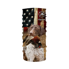 Load image into Gallery viewer, Best Pheasant dogs GSP German Shorthaired Pointer American flag 3D all over print Shirts, Hoodie FSD3876