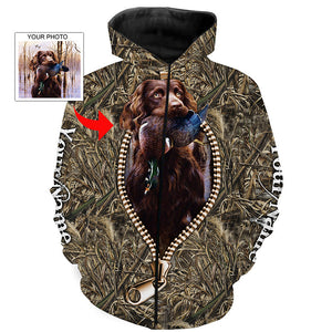 Custom Hunting Dog camouflage 3D All over print shirts personalized hunting gifts FSD3467