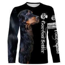 Load image into Gallery viewer, Gordon Setter 3D All Over Printed Shirts, Hoodie, T-shirt Personalized Gifts for Setter Dog Lovers FSD3699
