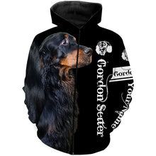 Load image into Gallery viewer, Gordon Setter 3D All Over Printed Shirts, Hoodie, T-shirt Personalized Gifts for Setter Dog Lovers FSD3699