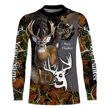 Load image into Gallery viewer, White-tailed Deer Bow hunting Grim reaper Camouflage shirts, Personalized Hunting Gifts for Men FSD3480