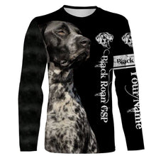 Load image into Gallery viewer, GSP Black roan German Shorthaired Pointer Custom Name 3D All Over Printed Shirts, Hoodie, T-shirt Pointer Dog Gifts for Dog Lovers FSD2702