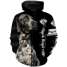 Load image into Gallery viewer, GSP Black roan German Shorthaired Pointer Custom Name 3D All Over Printed Shirts, Hoodie, T-shirt Pointer Dog Gifts for Dog Lovers FSD2702