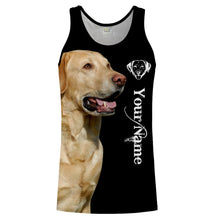 Load image into Gallery viewer, Yellow Labrador 3D All over print T-shirt, Hoodie, Long sleeve Labrador retriever dog gifts for Lab Lovers hunting dog FSD2067