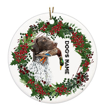 Load image into Gallery viewer, GSP Duck hunting ceramic Ornament Christmas Duck hunting gifts FSD3494 D06