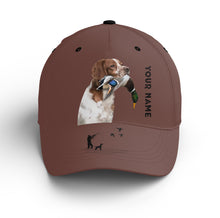 Load image into Gallery viewer, Waterfowl Duck Hunting custom name Hat for Men with many Duck dog breeds to choose FSD4006