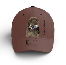 Load image into Gallery viewer, Waterfowl Duck Hunting custom name Hat for Men with many Duck dog breeds to choose FSD4006