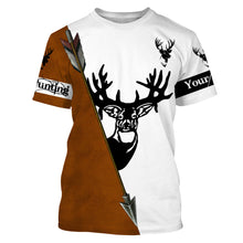 Load image into Gallery viewer, Bow hunting Deer Custom hunting shirts for Men, Women and Kid, Personalized gifts for Deer hunters FSD3270