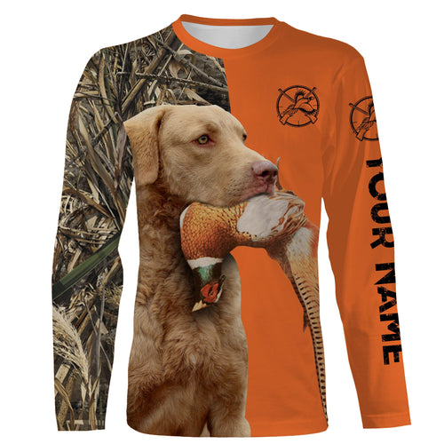 Best Pheasant hunting Dogs Customize name 3D All over print Shirts - Chesapeake bay retriever FSD3535