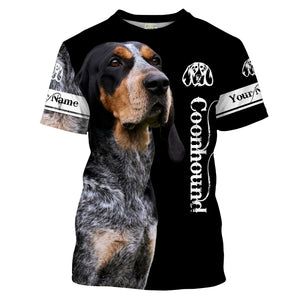 Coonhound 3D All Over Printed Shirts, Hoodie, T-shirt, Tank top Coonhound Dog Personalized Gifts for hound Lovers FSD2150