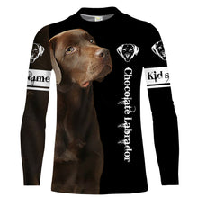 Load image into Gallery viewer, Chocolate Lab 3D All Over Printed Shirts, Hoodie, T-shirt Labrador Retriver Dog Gifts for Lab Lovers FSD2016