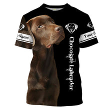 Load image into Gallery viewer, Chocolate Lab 3D All Over Printed Shirts, Hoodie, T-shirt Labrador Retriver Dog Gifts for Lab Lovers FSD2016