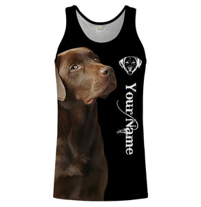 Chocolate Lab 3D All Over Printed Shirts, Hoodie, T-shirt Labrador Retriver Dog Gifts for Lab Lovers FSD2016