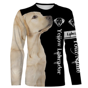 Yellow Lab 3D All Over Printed Shirts, Hoodie, T-shirt Labrador Retriever Dog Gifts for Labs Lovers FSD2571