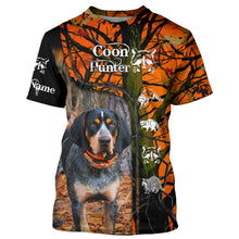 Load image into Gallery viewer, Bluetick Coonhound Hunting Coon Hunter orange camo 3D All over printed Shirt, Hoodie FSD3861