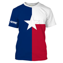 Load image into Gallery viewer, Personalized Texas Flag Performance Sun/UV Protection Shirts For Adult and Kid - Texas Gifts, Texas pride shirts FSD2187