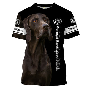 German Shorthaired Pointer 3D All Over Printed Shirts, Hoodie, T-shirt Gifts idea for GSP Dog Lovers FSD2430