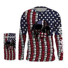 Load image into Gallery viewer, American Flag Skull patriotic 3D All over printed Shirts - Personalized Gifts Skull lovers FSD2167