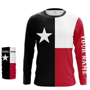 Texas Flag Performance Clothing Sun/UV Protection Quick Dry Shirts - Personalized Texas Gifts, Texas pride shirts FSD2185