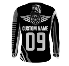 Load image into Gallery viewer, Personalized Motocross Jersey UPF30+ UV Protect, Off-Road Dirt Bike Racing Motorcycle Biker Racewear| NMS267