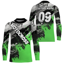 Load image into Gallery viewer, Motocross Personalized Jersey UV Shirt Adults &amp; Kids Dirt Bike Racing Motorcycle Off-road Riders| NMS591