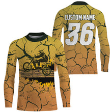 Load image into Gallery viewer, Dirt Bike Jersey Personalized Motocross UPF30+ Freestyle FMX Riders Off-road Motorcycle Racing| NMS672