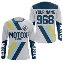 Load image into Gallery viewer, Custom Motocross Jersey UPF30+ Dirt Bike MotoX Racing Shirt Adult&amp;Kid Off-Road Motorcycle Shirt| NMS775