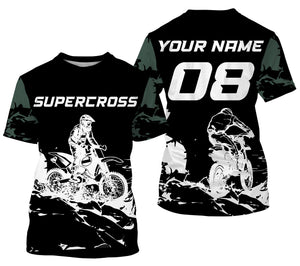 Personalized Supercross Jersey Custom All Over Print Motorcycle Riding Shirt Off-Road Dirt Bike Racing| NMS542