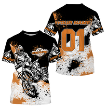 Load image into Gallery viewer, Enduro Personalized Jersey UPF30+ Extreme Off-road Dirt Bike Racing Adult&amp;Kid Mountain Terrain Race| NMS704