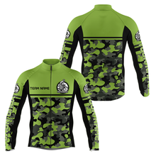 Load image into Gallery viewer, Camouflage Mens Womens Cycling Jersey Personalized Road Bike Bicycle Shirt Biking Riders NMS862