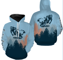 Load image into Gallery viewer, Mountain Bike Long Sleeve Hoodie T-shirt, MTB Racing Shirt Outdoor Bicycle Clothes for Biker Rider| JTS449