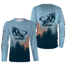 Load image into Gallery viewer, Mountain Bike Long Sleeve Hoodie T-shirt, MTB Racing Shirt Outdoor Bicycle Clothes for Biker Rider| JTS449