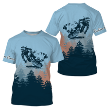 Load image into Gallery viewer, Mountain Bike Long Sleeve Hoodie T-shirt, MTB Racing Shirt Outdoor Bicycle Clothes for Biker Rider| JTS449