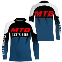 Load image into Gallery viewer, Cycling Shirt, Custom Mountain Bike Racing Shirt, MTB Off-road Bicycle Jersey UV Protection UPF 30+| JTS471