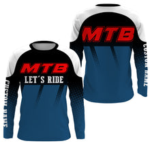 Load image into Gallery viewer, Cycling Shirt, Custom Mountain Bike Racing Shirt, MTB Off-road Bicycle Jersey UV Protection UPF 30+| JTS471