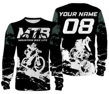 Load image into Gallery viewer, Mountain Biking Personalized Jersey All Over Print Shirt, MTB Jersey Cycling Shirt for Cyclist Bike Rider| JTS429