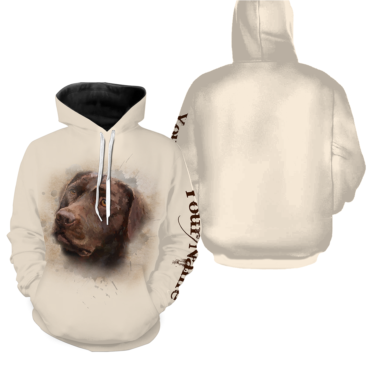 Chocolate Labrador Retriever Shirt| Custom Kid Adult Shirt 3D Chocolate Lab Owner Shirt Labrador Lover JTSD347