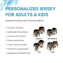 Load image into Gallery viewer, Enduro Personalized Jersey UPF30+ Extreme Off-road Dirt Bike Racing Adult&amp;Kid Mountain Terrain Race| NMS704