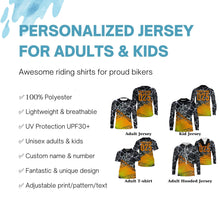 Load image into Gallery viewer, Life behind bars Custom adult kid MTB jersey UPF30+ mountain bike shirt Cycling downhill gear| SLC227
