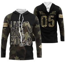 Load image into Gallery viewer, Love Live Ride Camo MTB jersey kids youth UPF30+ mountain bike shirt men cycling jersey boy girl| SLC262