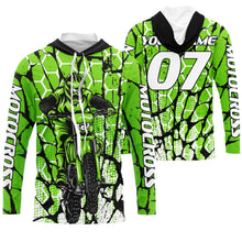 Load image into Gallery viewer, Motocross Racing Personalized Jersey UPF30+ Adults&amp;Kids, Dirt Bike Motorcycle Off-road Riders| NMS594