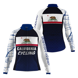 California cycling jersey mens womens bike shirt UPF50+ Cali cycling tops California MTB BMX gear| SLC238